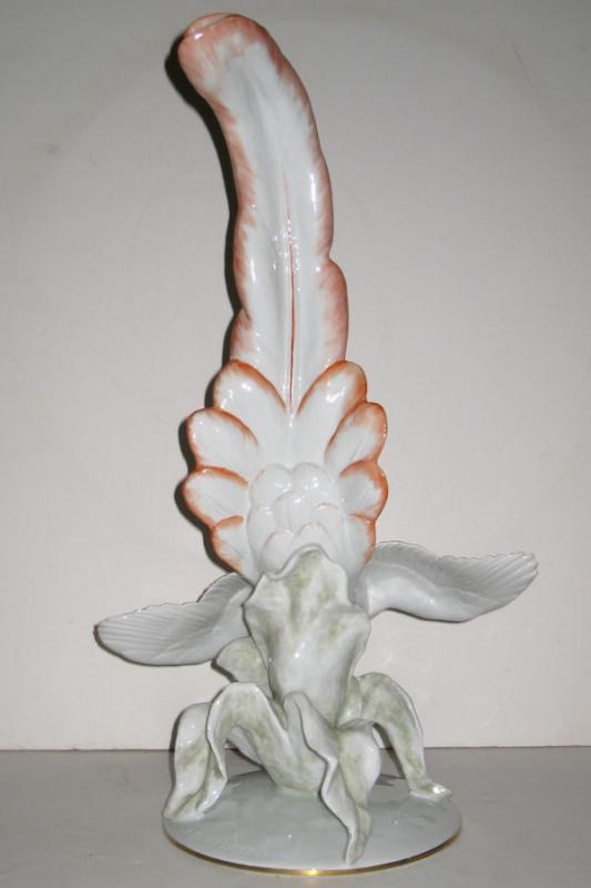 Fritz Heidenreich Tropical Bird Porcelain Figurine for Rosenthal