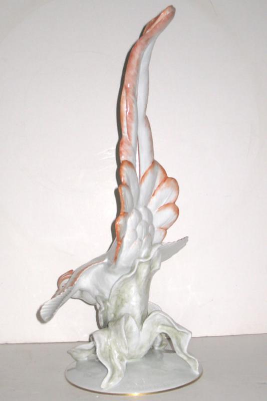 Fritz Heidenreich Tropical Bird Porcelain Figurine for Rosenthal