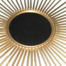 Vintage French Mid-Century Modern Brass Starburt Mirror by Chaty Villauris