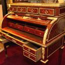 Antique French Louis XVI Style Bureau a Cylindre Cylinder Rolltop Desk
