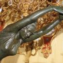 Bronze Statue of Female Diving Swimmer Bather After La Tuffolina by Odoardo Tabacchi