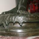 Bronze Statue of Female Diving Swimmer Bather After La Tuffolina by Odoardo Tabacchi