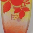 Antique Daum Nancy Silver Mounted Cameo Glass Vase
