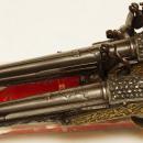 Pair Antique Indo-Persian or Turkish Ottoman Jewelled Pistols