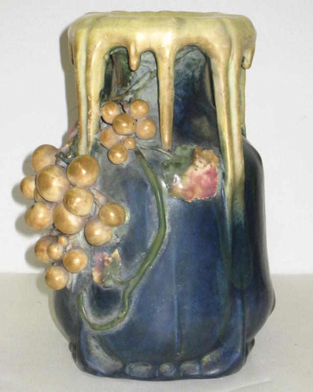 Antique Amphora Vase by Riessner Stellmacher & Kessel c1900