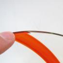 Venini Mid-Century Red & Green Glass Hurricane