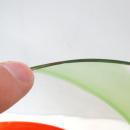Venini Mid-Century Red & Green Glass Hurricane