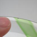 Venini Mid-Century Red & Green Glass Hurricane