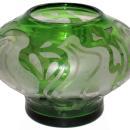 Honesdale American Art Nouveau / Art Deco Cameo Glass Vase