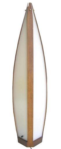 Danish Scandinavian Mid-Century Modern Teak Table Lamp
