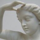 Antique English Copeland Parian Bisque Sculpture Entitled Sunshine by William Brodie