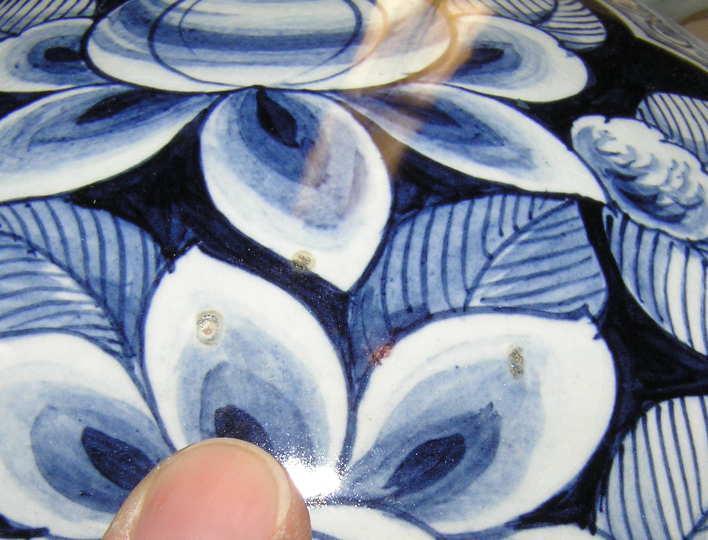 Antique HEISTERKAMP Delft 2-Handled Vase
