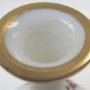 Antique Roman Greek Revival English Bristol Milk Glass Perfume Bottle Decanter