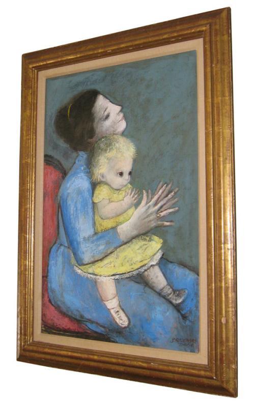 Gladys Rockmore Davis Mother & Child Portrait