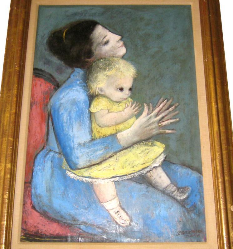 Gladys Rockmore Davis Mother & Child Portrait
