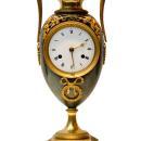 Antique French Empire Period Ormolu Bronze Striking Mantel Clock