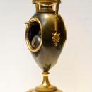 Antique French Empire Period Ormolu Bronze Striking Mantel Clock