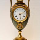 Antique French Empire Period Ormolu Bronze Striking Mantel Clock