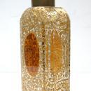 Antique Moser Bohemian Gilded Gilt Glass Flask