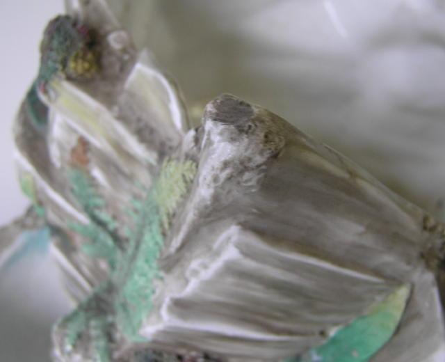 Rare Antique English Royal Worcester Porcelain Jardiniere c1863-