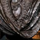 Antique Orientalist Male & Female Moor Busts in Patinated Metal