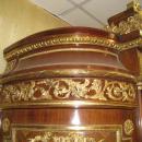 Palatial Antique French Louis XVI Style Armoire Cabinet After Benneman