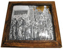 Antique WAHRMUND Wein Vienna Enamel Plaque