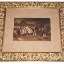 KPM Porcelain Plaque Alsatian German Wedding by Tadra After Vautier