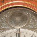 English Georgian Vermilion Red Chinoiserie Grandfather Clock by William Jackson