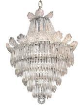 French Cascading Crystal Chandelier