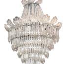 French Cascading Crystal Chandelier
