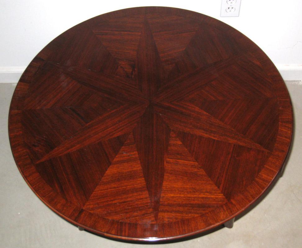 Maurice Champion French Art Deco Rosewood Coffee or Cocktail Table
