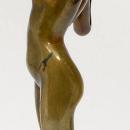 L'Eveil Awakening Art Nouveau Bronze Figurine After Paul Philippe
