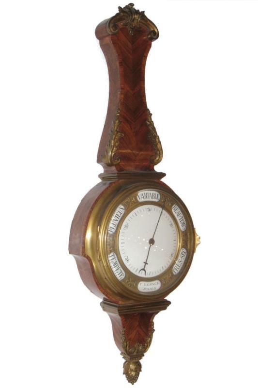 Antique French Barometer by Lesage of Paris