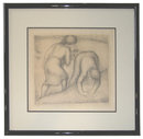 Aristide Maillol Les Glaneuses (The Gleaners) Framed Lithograph from 1926