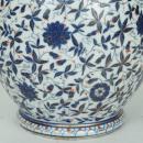 Pair Enameled and Parcel Gilt Pair Shaped Chinese Famile Verte Porcelain Vases