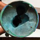 Pair Verdigris Bronze Sculptures of Roman & Greek Gods After Louis Simon Boizot