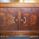 French Art Deco Figured Walnut Sideboard