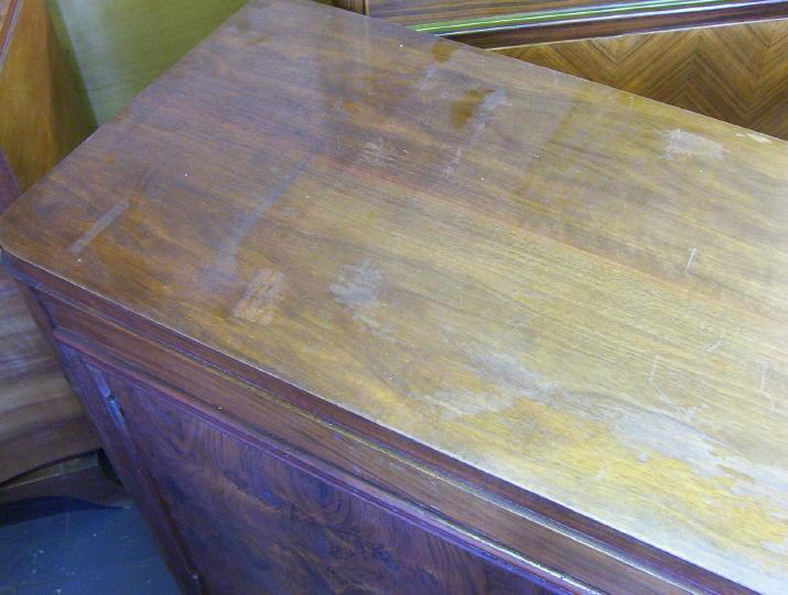French Art Deco Figured Walnut Sideboard