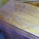 French Art Deco Figured Walnut Sideboard