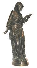 Albert-Ernest Carrier-Belleuse Bronze Figurine Sculpture
