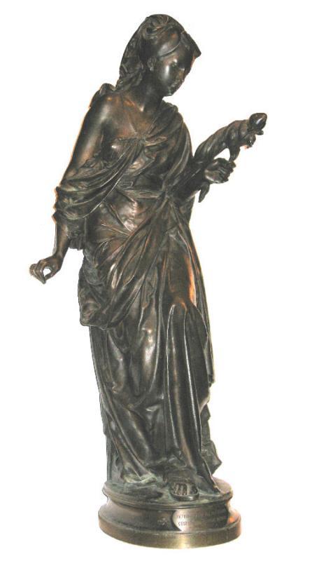 Albert-Ernest Carrier-Belleuse Bronze Figurine Sculpture