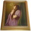 Antique KPM Portrait Plaque of The Vision After Ritter von Max