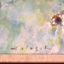 American Rodeo Horses Oil Painting by Denes de Holesch