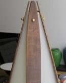 Danish Mid-Century Modern Teak Lamp