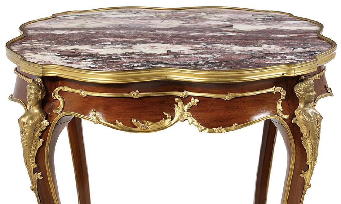 Antique French Louis XV Style Gueridon Side Table