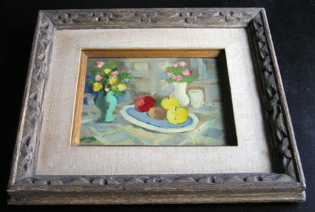 c1950s GEORGES VASSEUR French Still Life