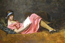 Hungarian Art Nouveau Female Portrait by Armin Glatter