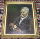 Hungarian Gentleman Portrait Oil Painting by Almády