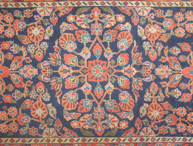 Antique / Semi-Antique 3x5 Sarouk Persian Rug